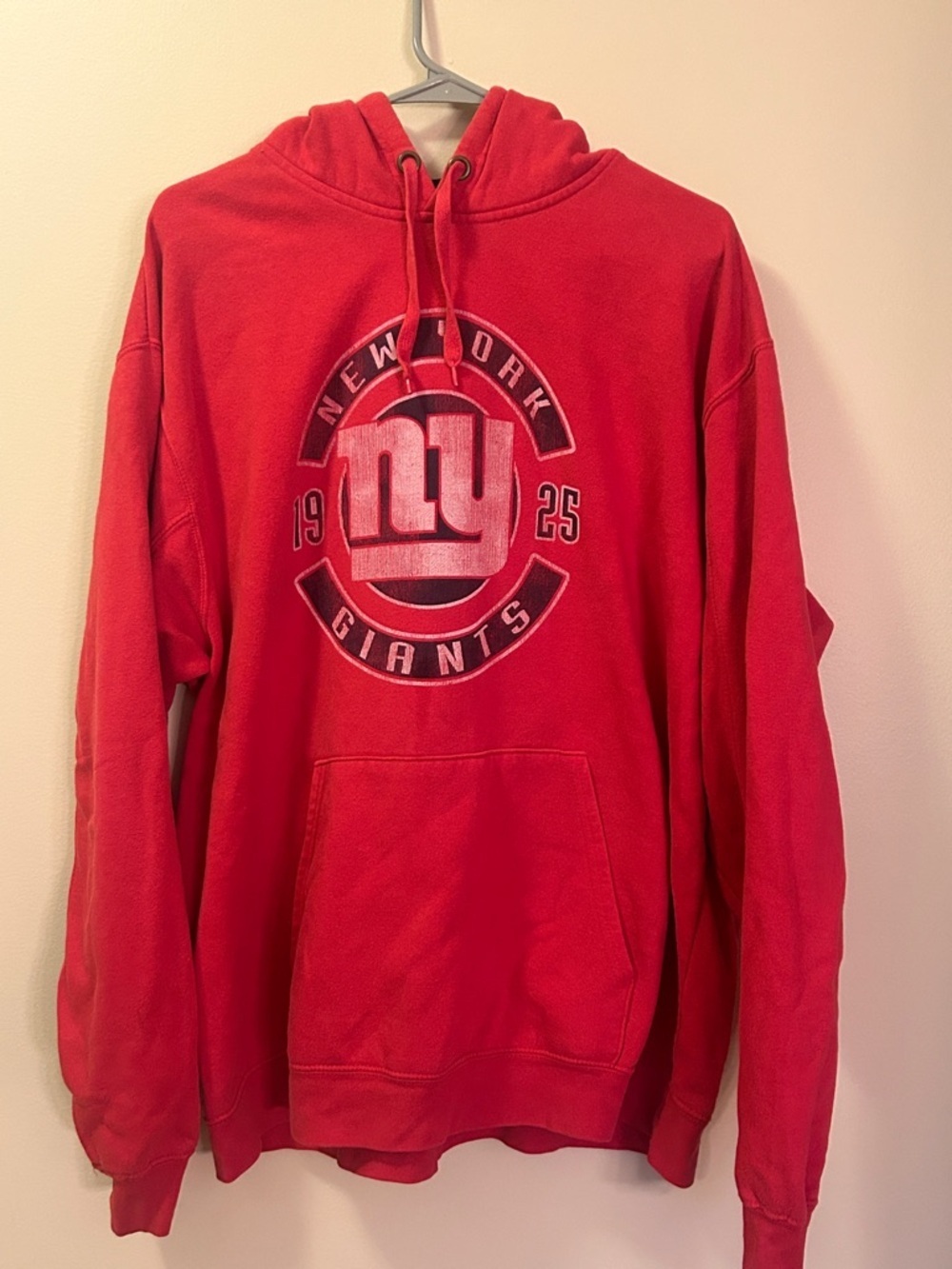 Nike New York Giants Red NFL Sweatshirt | Men’s Fit (Tag Missing, Fits Like XL)